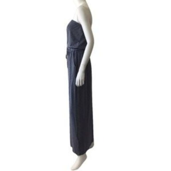 Cynthia Rowley Strapless Striped Maxi Dress - Picture 4 of 5